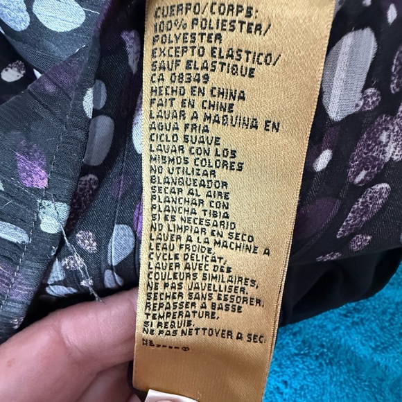 Kasper Women's Sz XL Sleeveless Layered Dressy Blouse - Picture 5 of 6